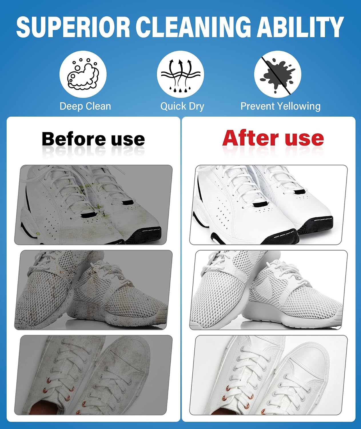 Pianka do czyszczenia butów -  – Sneaker Cleaning Kit recenzja i cena