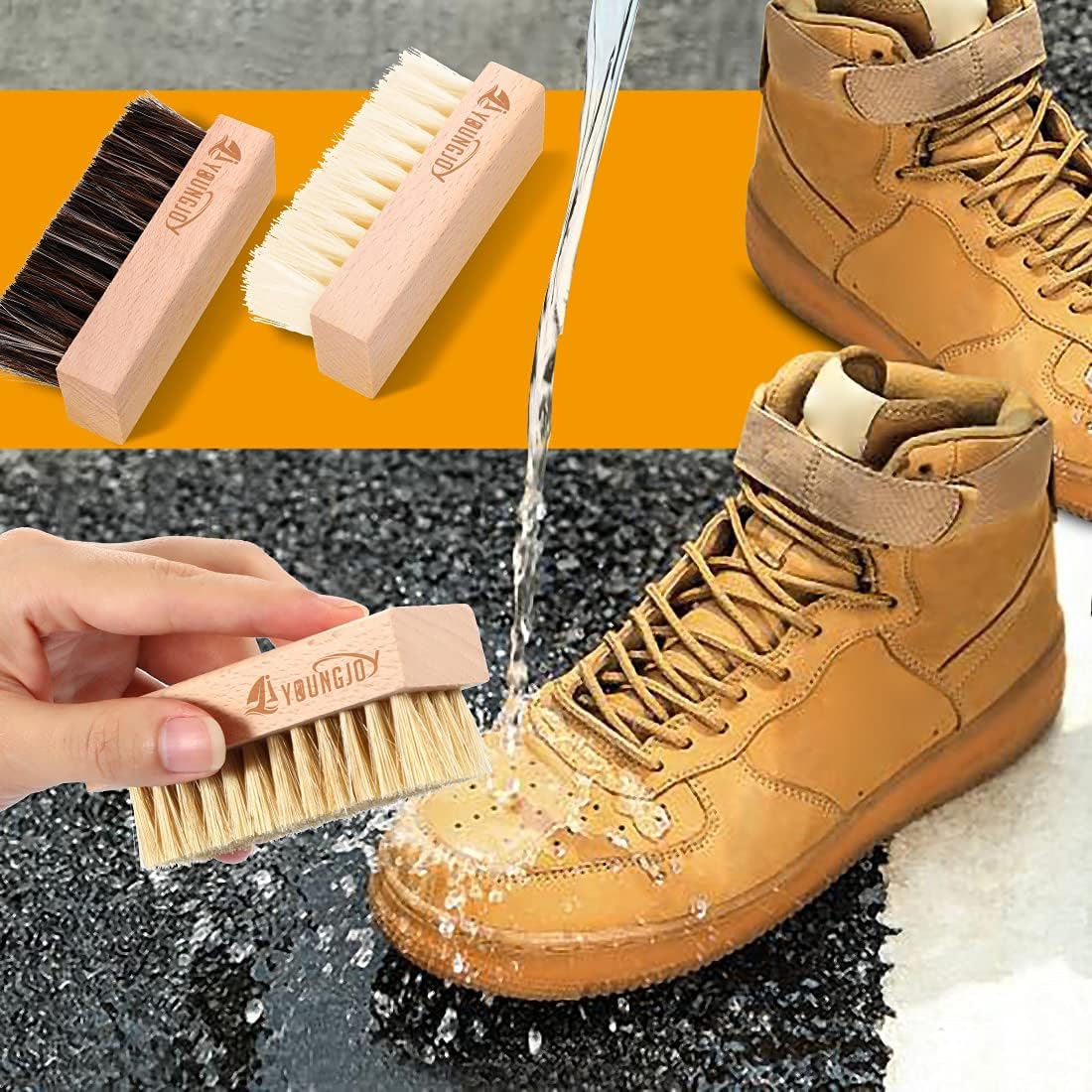 YoungJoy 3-częściowy dwustronn – Sneaker Cleaning Kit recenzja i cena