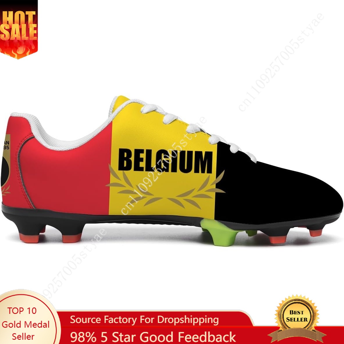 Buty piłkarskie z flagą Belgii – Sneaker Career recenzja i cena